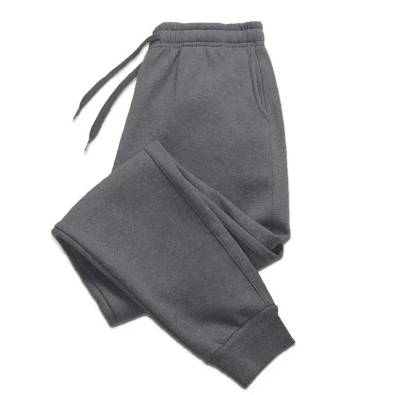 Men's Sweatpants S-3XL Sportswear Elastic WaistCasual Baggy Pants Black Grey Joggers Male Loose Trouser baggy pants sports pants