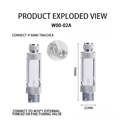 Aquarium DIY CO2 Regulator Solenoid Bubble Counter CO2 Control System Reaction Waterproof Fish Tank CO2 Pressure Reducing Valve