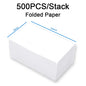 Width 40/50/60/70/80/90/100mm Self-Adhesive Stickers Shipping Thermal Label Barcode SKU Label Price Tag no Carbon Band Required