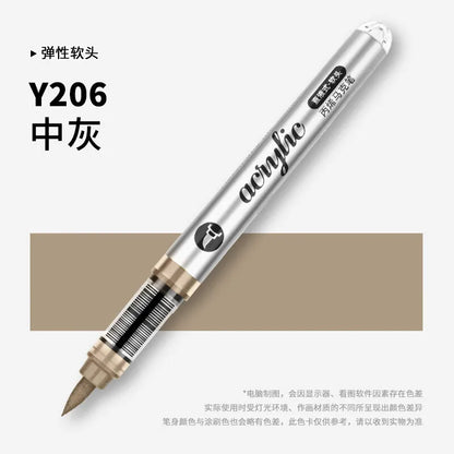 1 PC 120 Colors Acrylic Paint Marker Pens Professional Drawing Pens for Graffiti Manga School Aesthetic Stationery Art Supplies