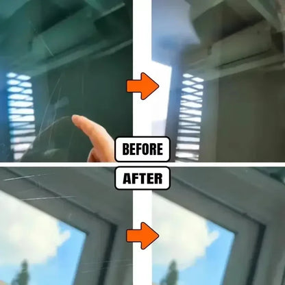 Polish / Restore / Brighten – Car Glass Scratch Repair Compound, Windshield Renovation Paste, Mirror Finish Brightener