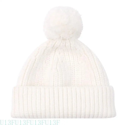 U13F Cosy Hand Crochet Baby Booties and Knitted Hat Set for Newborns Soft and Warm Knitting Socks Bonnet for 0-6 Months