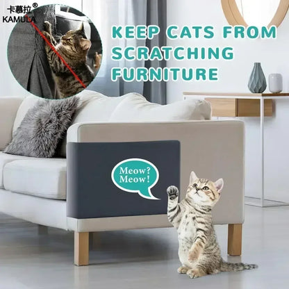 Cat Carpet Cat Scratching Mat Trimmable Self-Adhesive Carpet DIY Climbing Scratcher Scratch Furniture Protector Covering Posts