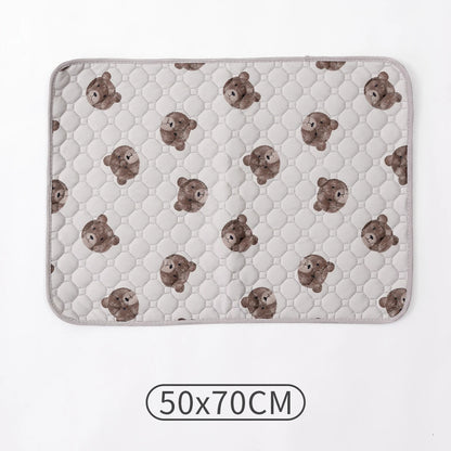1PC Washable Reusable Pet Mat Training Pad, Suitable for Dogs and Cats, Non-Slip,Dog Cat Pad Blanket,  Pet Accessories