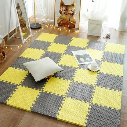 4-20Pcs Foam Baby Play Mat Puzzle Mat Kids Interlocking Exercise Tiles Rugs Floor Tiles Toy Non-slip Carpet Soft Carpet 30*1cm