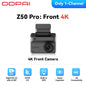 DDPAI Dash Cam Z50 Pro 4K HDR + 1080P Car DVR Night Vision Wi-Fi 6 GPS ADAS 24h Parking Monitor Front and Rear Camera Dashcam