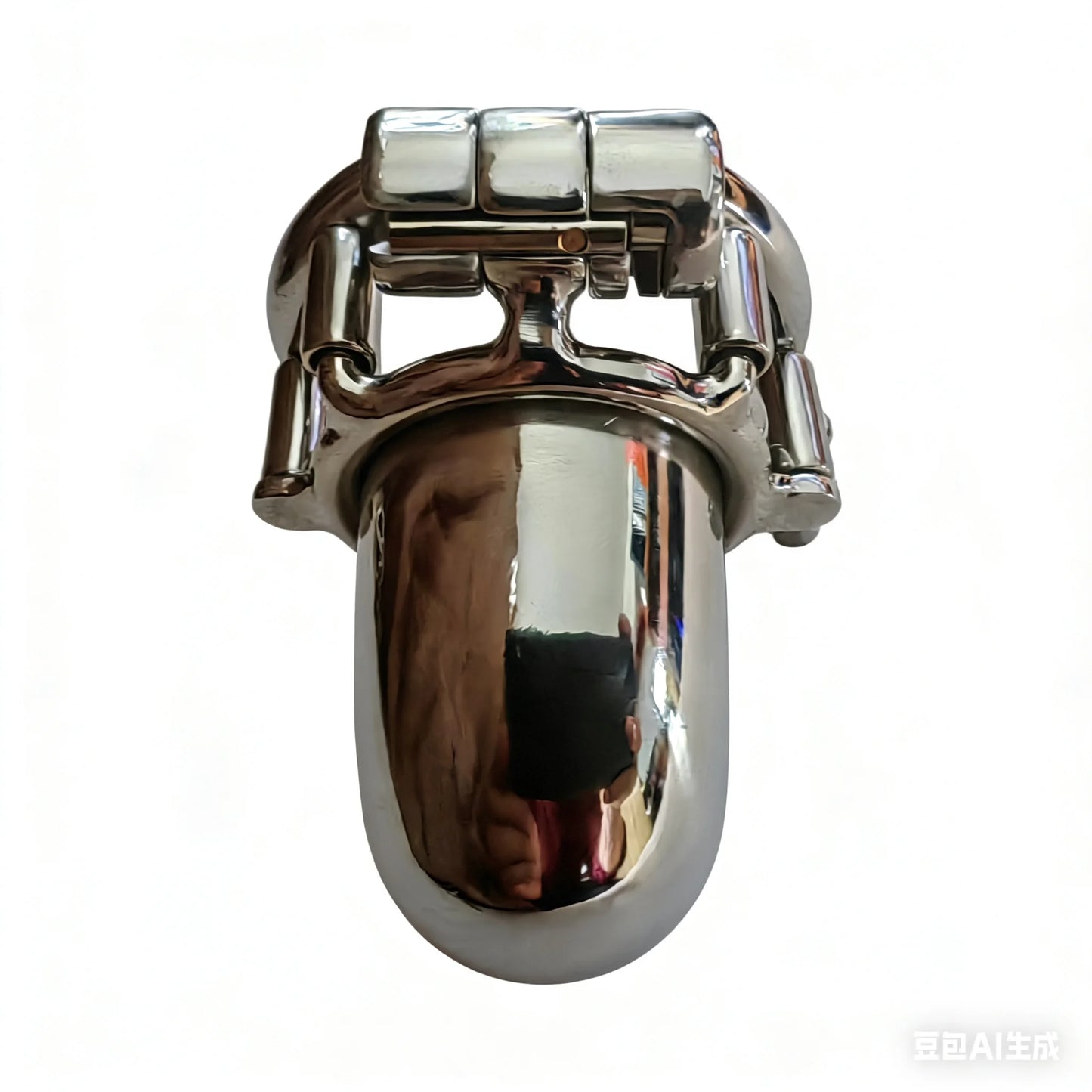 Fully Enclosed Chastity Cage Inescapable Men Steel Cock Cage BDSM Bondage Cbt Device Anti Pullout Metal Male Chastity Device