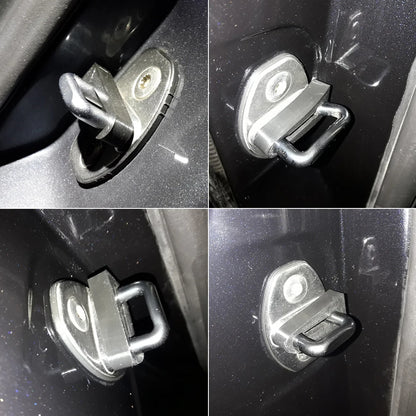 Car Sound Deadener Damper Door Lock Buffer Deadening Damping For Audi A4 B5 B6 B7 B8 B9 2000 2001 2002 2003 2004 2005 - 2019