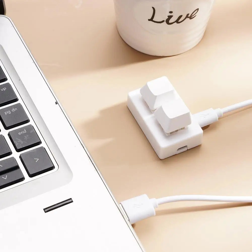 2-key Shortcut Keyboard Copy And Paste USB Custom Programmable Macro Mechanical Keyboard Hot Key Mouse