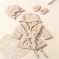 Newborn Photography Props Bathrobes Bath With Belt Shower Cap Outfit Photo Props for Infant Boys Girls Shoot  Accessories-HD