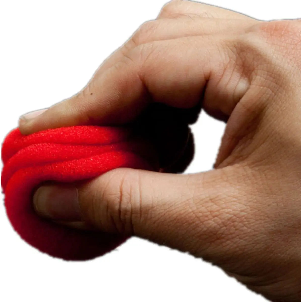 10pcs Magic Sponge Ball Red Magic Props Comedy Tricks Finger Sponge Play Ball Gift for Kid Halloween Party Masquerade