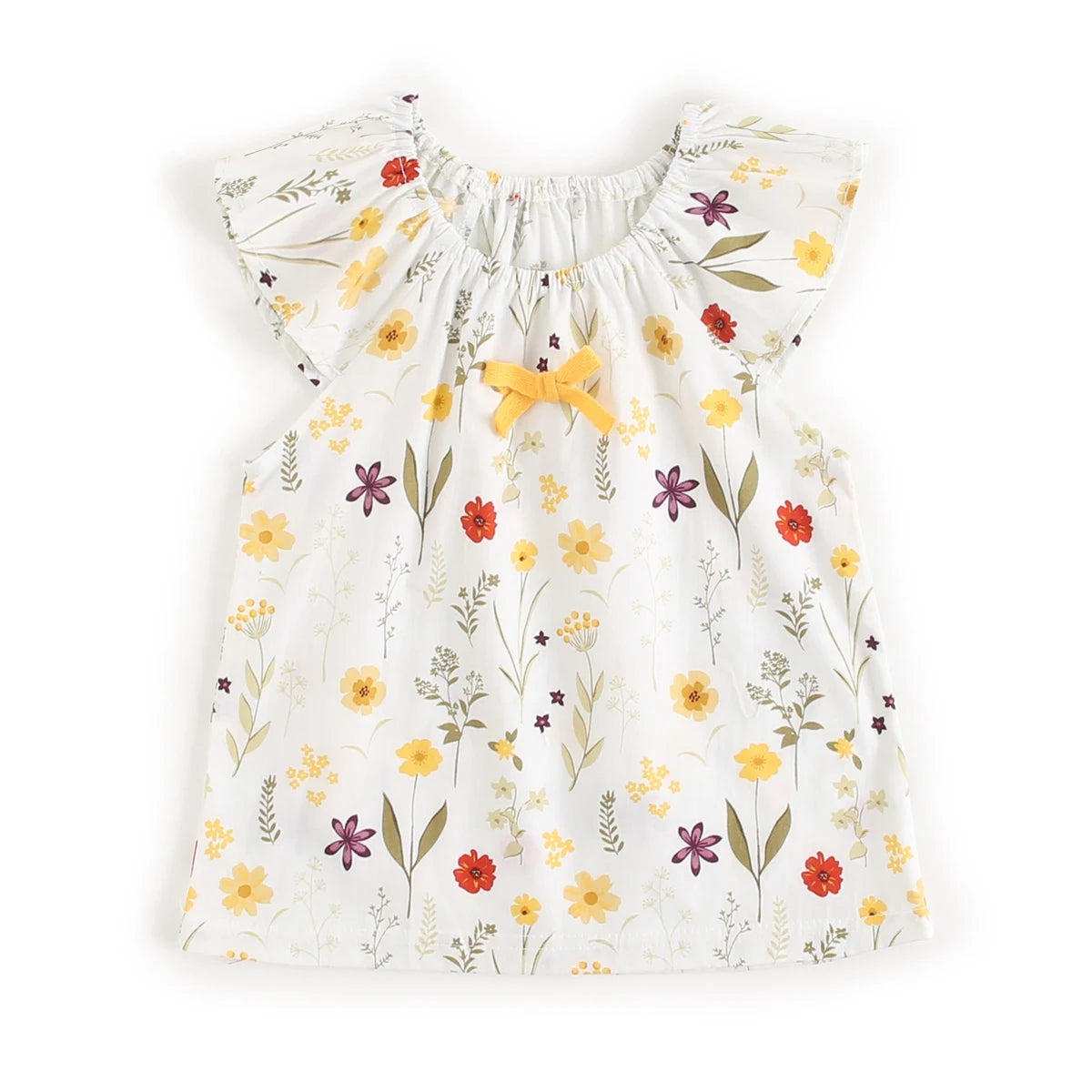 Sanlutoz Summer Baby Clothes Sets Flower Toddler Tops + Bottoms 2pcs Casual Cotton Baby Outfits Sets