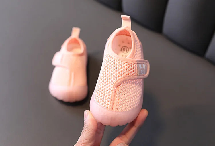 Baby Casual Shoes Toddler Boy First Walkers Summer Girls Mesh Breathable Tenis Sport Shoes 0-3 Years Kids Infant Shoes Prewalker