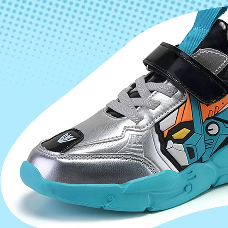 Kids Casual Shoes Boys Leather 5-15y Children Tennis Fashion Sneakers Toddlers Outdoor Cartoon Size 28-39
