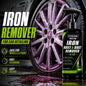 Iron Remover Car Detailing Spray Dissolve Brake Dust Rust Stain Cleaner Safe For Car Paint Alloy Wheel Rim Metal Surfaces