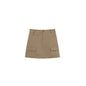 XIAOGULI Fashion Mini Skirt Women High Waist Khaki Cargo Short Skirt 2026 Autumn New Casual Office Lady Daily Outfit