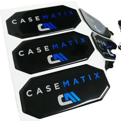50PCS Customized epoxy durable brand logo adhesive with transparent dome 3D waterproof sticker printing resin labels