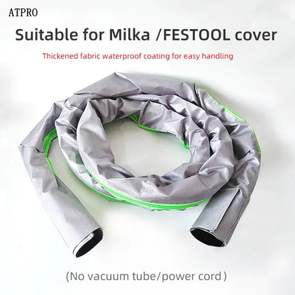 3.5m / 5m Vacuum Pipe Protective Sleeve For MIRKA/FESTOOL Vacuum Cleaner Dust Hose Thickened Cloth Cover