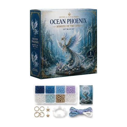 3D Ocean Animals DIY Beaded Craft Kit Beginner Friendly Handmade Marine Animal Bead Making Material Set