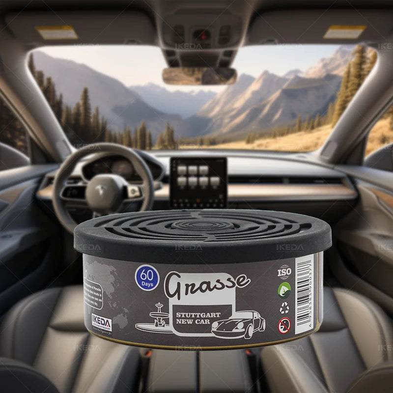 Car Interior Air Freshener Decorative Accessories Natural Wood Block Canned Car Aromatherapy Multi-functional Fiber Deodorant