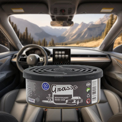 Car Air Freshener: 12 Kinds Scent | Organic Cans | Odor Eliminator Essential | Long-Lasting | Strong Fragrance | For Home