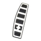 Foot Rest Pedal Brake Fuel Gas Pad Cover for Land Rover Discovery 4 LR4 2010-2016 Range Rover Sport 2010-2013 L320 Parts