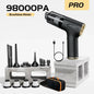 CENRR 980000PA Mini Car Vacuum Cleaner Strong Scution Powerful Wireless Car Cleaner HandHeld  Air Gun Portable Vacuum Cleaner