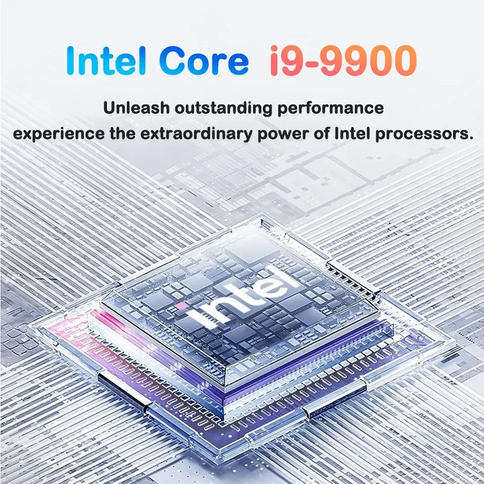 2026 NEW 14.1" Laptop Intel Core i9-9900 32GB 2TB Gaming Computer PC Windows11 Gamer office Ultra Slim Notebook 1920*1080