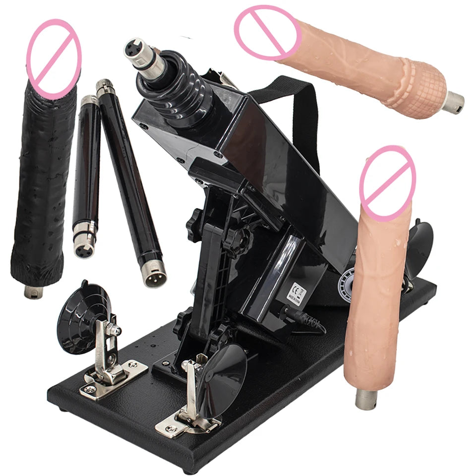 FREDORCH Upgraded Sex Machine for Women with Dildos Automatic Masturbation Machine Pump Gun Love Machine Couple Sex Toys