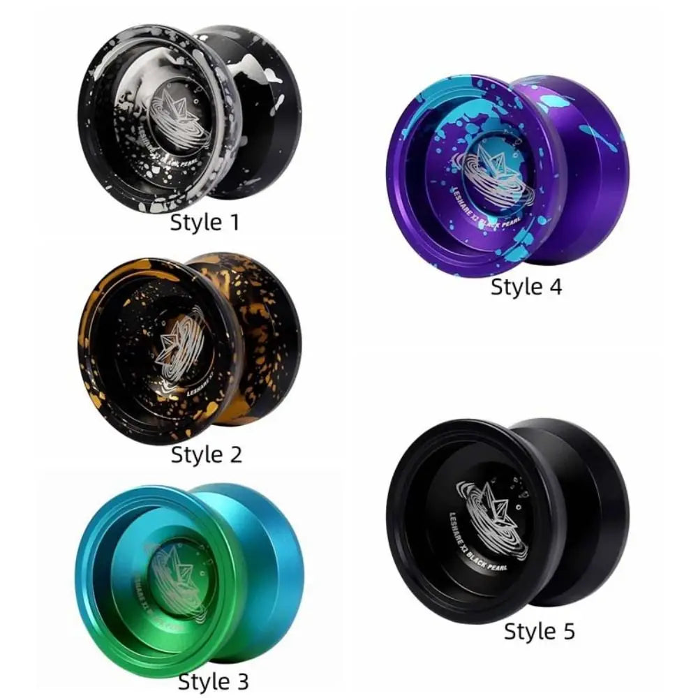 Classic Aluminum Alloy Yoyo Ball Bearing Strings Professional Metal Yoyoball Competitive Stable Yo Yo Beginners Advanced