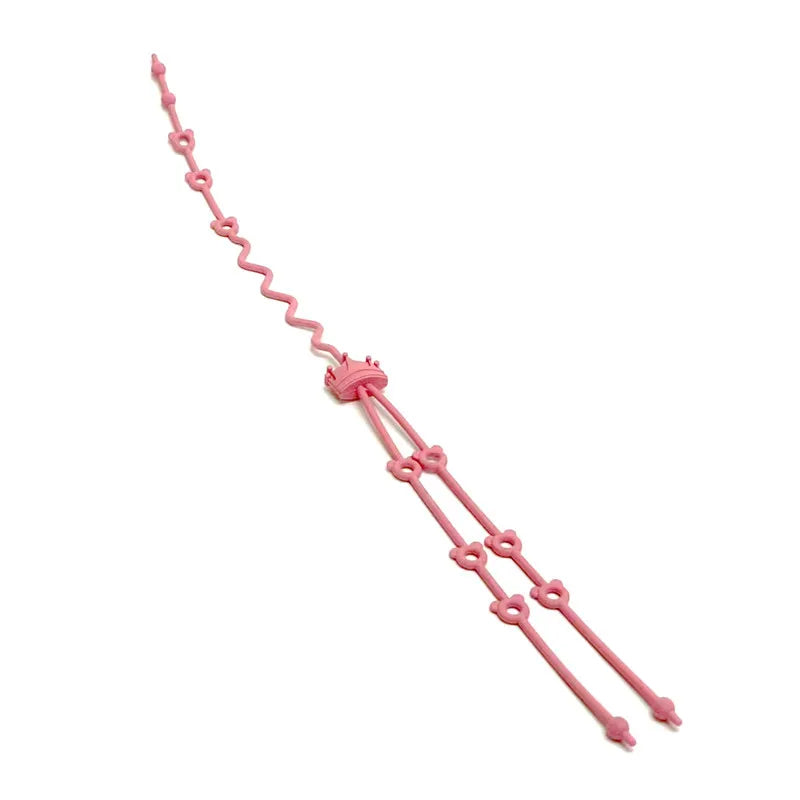 Anti Loss Chain Lanyard Baby Pacifier Teether Anti Drop Chain Silicone Rope 2 in 1 Multi-use Rope