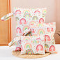 Elinfant 3PCS Portable Wet Dry Bag For Swimsuits,Waterproof Diaper Bags For Cloth Diapers,Washable Reusable Storage Bag