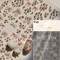 5D Pink White Black Bowknot Ribbon Pearl Sweet Bow Nail Sticker Adhesive Nail Art Decoration Parts Stickers Manicure Decals