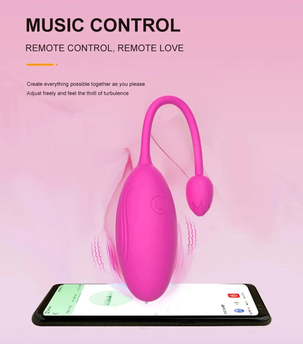 APP Control Vibrator Bluetooth Wireless Sex Toys for Women Wearable Rotate Vibrating Egg Kegel Ball G Spot Clit Female Panties
