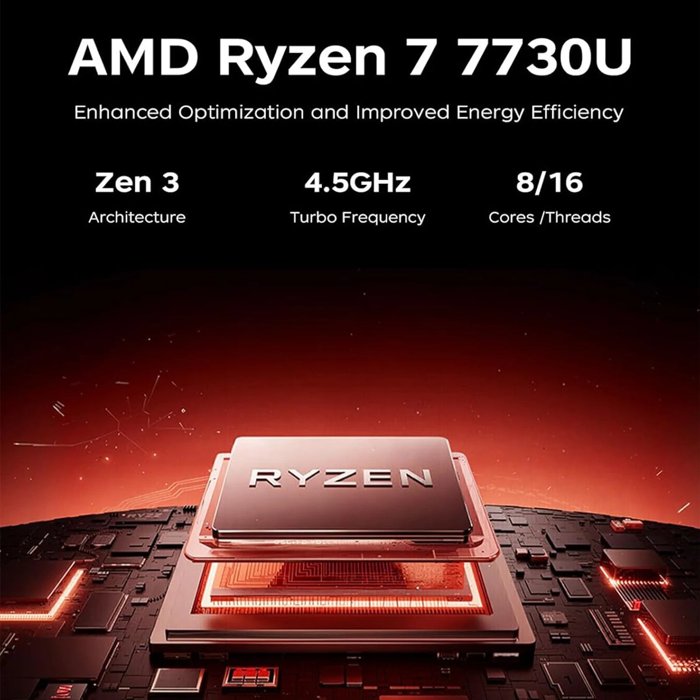 KAMRUI LX15PRO AMD Ryzen7 7730U 15.6 Gaming Laptop 16GB DDR4 RAM 512GB SSD WiFi 6 Windows 11 Laptops Computer for Video Editing