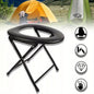 Portable Camping Toilet, Emergency Toilet, Folding Toilet Suitable for Camping, Travel & Emergency