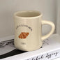 Ceramic Coffee Mug Cartoon Bear Chocolate Bear Mugs Girl Retro Coffee Cup Afternoon Tea Cute Ceramic Mugs Cute Coffee Mug Cup