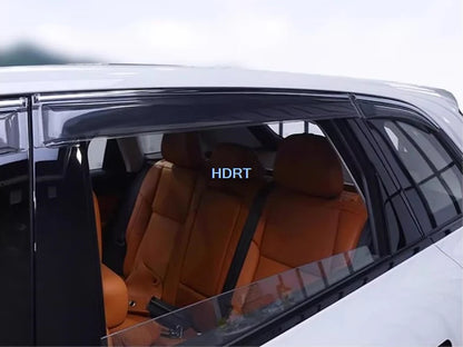 Car Style Side Window Wind Deflector Vent Visor Sun Rain Guard Shelter Weather Shield Cover Accessories For Leapmotor C10 2024 +