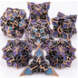7pcs DND Metal Dice Set MTR Polyhedral Dice for Dungeons And Dragons Role Playing Games D&D Dice Set Dnd Gifts