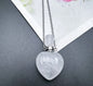 S17 Heart Crystal Pet Cremation Urn Necklace Keepsake Pendant Hold Pet Hair Ashes Memorials Jewelry For Dog Cat Remembrance Gift