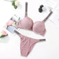 Women's Lingerie Set Sexy Breathable Soft Versatile Shapewear V Sexy Lingerie Bra and Panty Set Push Up Classic