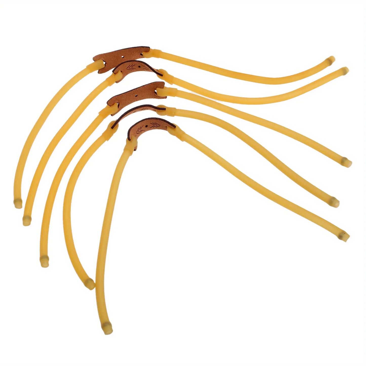 2pcs Slingshot Card Bead Rubber Band Slingshot Replaces Elastic Rubber Band, Round Rubber Band and Slingshot Accessories