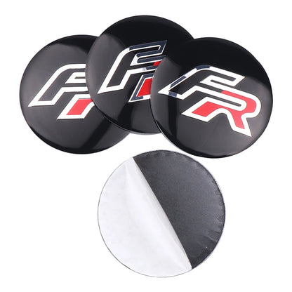 4Pcs 55/56/63mm Car Wheel Tire Center Emblem Cover Hub Caps Sticker for seat cupra Ateca Leon 6f 6j FR Mk2 Mk3 5f 1p lbiza Exeo