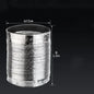 80-200mm Ventilator Pipe Aluminum Air Ventilation Hose for Bathroom Kitchen System Vent Exhaust Duct Tube Accessories