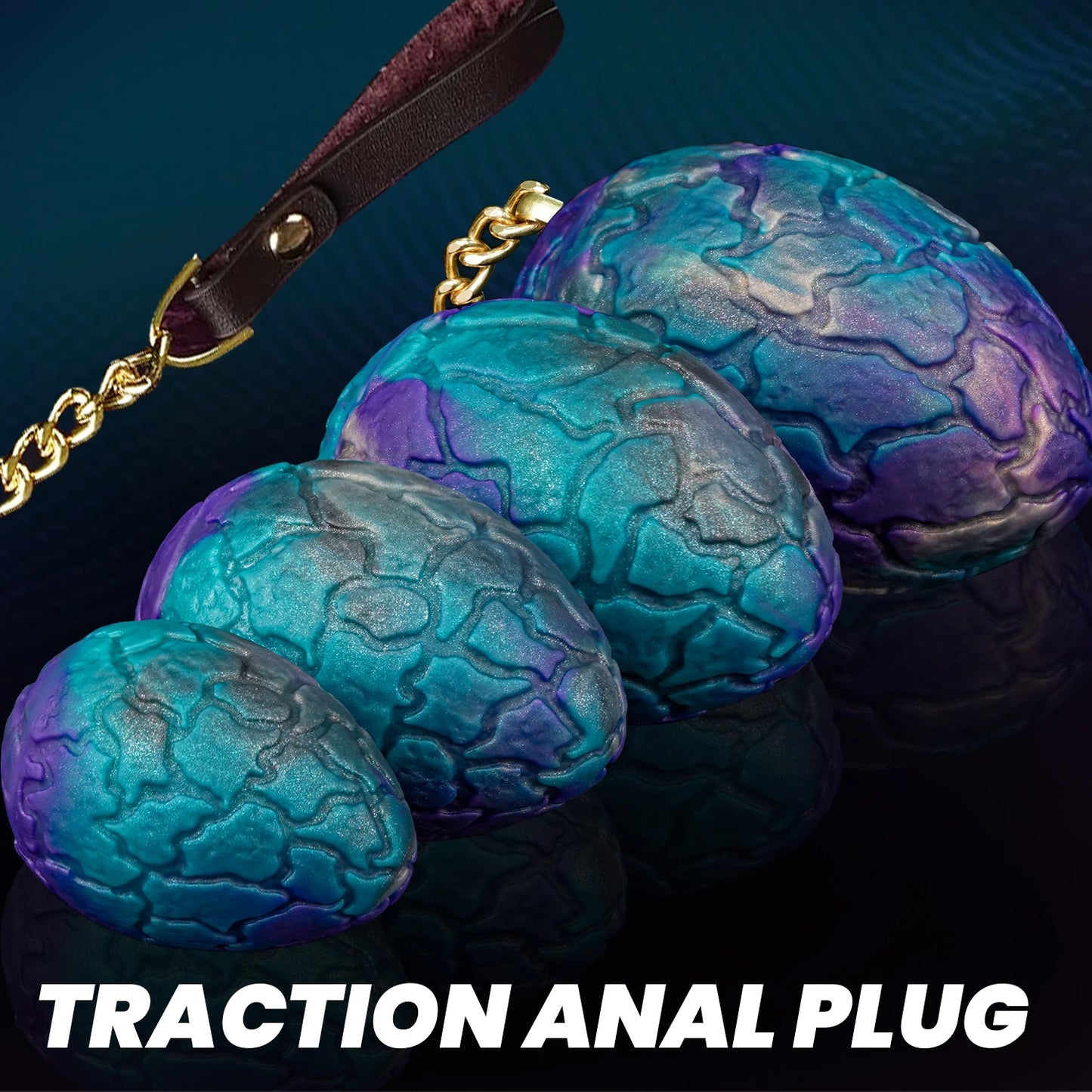 Huge Dragon Eggs Butt Plug Traction  Anal Plugs Beads Oviposition Trainer Lay-Eggs Vaginal/Prostate Birth Experience Sex Toys