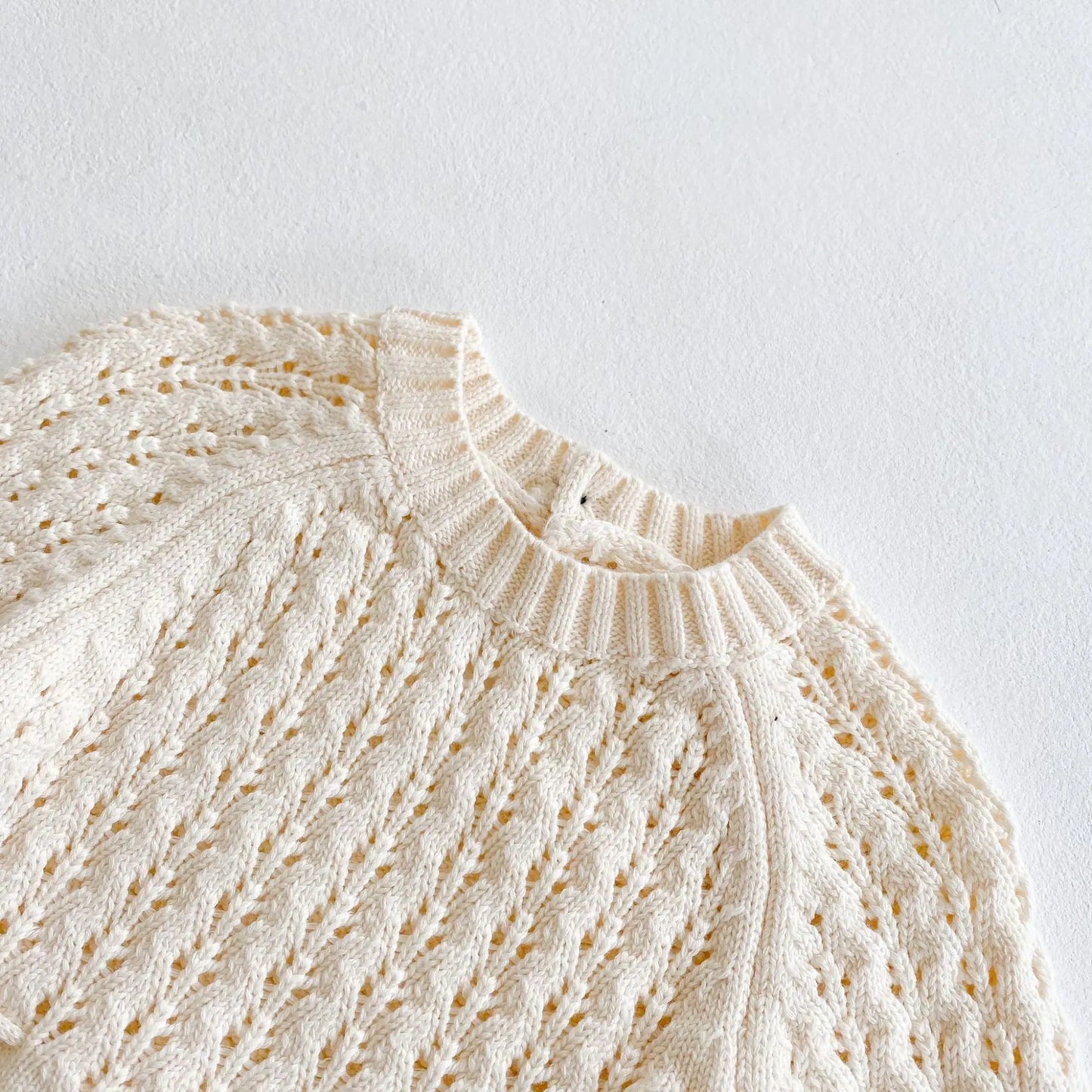 2025 Spring Baby Clothes Girls Romper Autumn Long Sleeve Baby Girl Knit Hollow Out Rompers Baby Jumpsuit Baby Clothes