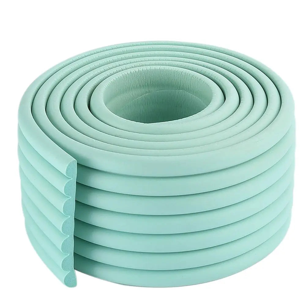 Kids Collision Cushion Foam Bumper Free Tape 2m Baby Safety Desk Edge Guard Strip Table Corner Protector