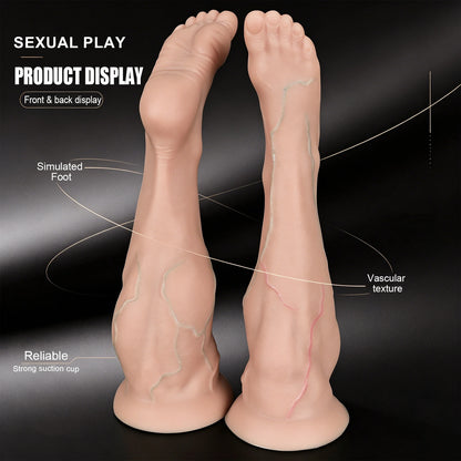 5 Sizes Huge Anal Plug Thick Arm Buttplug Silicone Suction Cup Veins Texture Palm Dildo Adult Sex Toy For Women Gay Masturbation