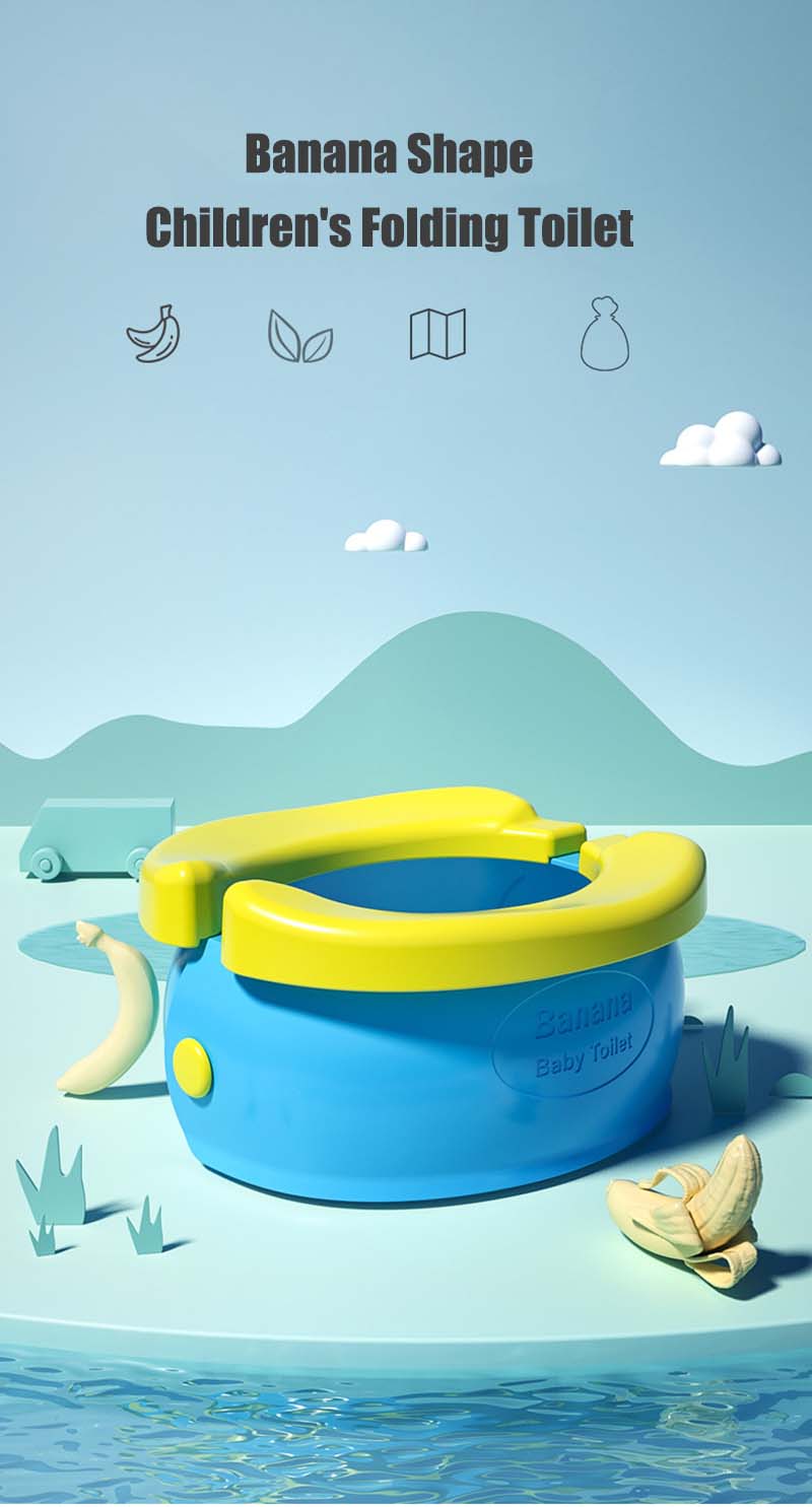 Folding Travel Baby Toilet Pot Squatty Potty Urinal for Children Baby Pot Child Toilet Portable Potty Child Potty Training Seat