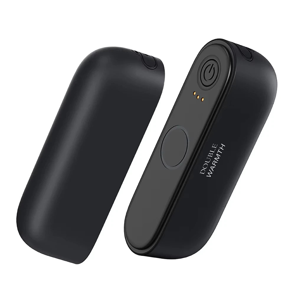 2-in-1 Magnetic Rechargeable Hand Warmers Electric Portable Handwarmers Long Lasting Safe Heating Warmer Pocket Heater